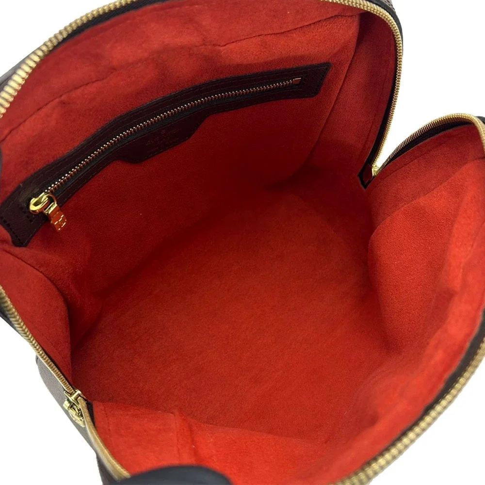LOUIS VUITTON Brown Damier Leather Bag